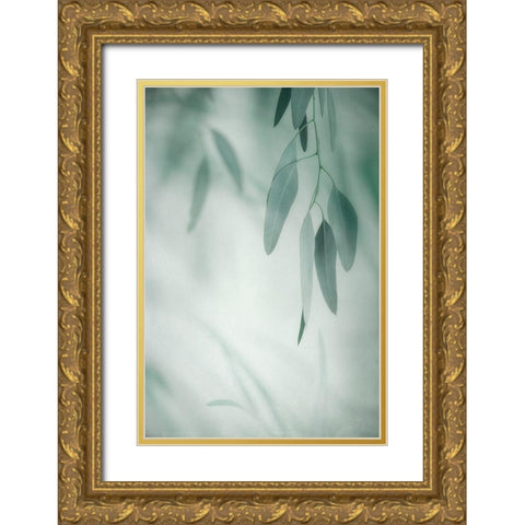 Rhythm Variation 1 Gold Ornate Wood Framed Art Print with Double Matting by Poinski, Dianne