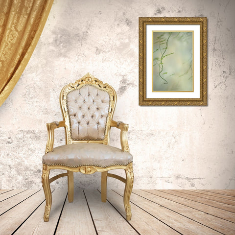 Soft Adagio 2 Gold Ornate Wood Framed Art Print with Double Matting by Poinski, Dianne