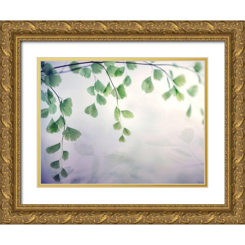 Fallen 1 Gold Ornate Wood Framed Art Print with Double Matting by Poinski, Dianne