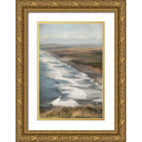 After the Storm Gold Ornate Wood Framed Art Print with Double Matting by Poinski, Dianne