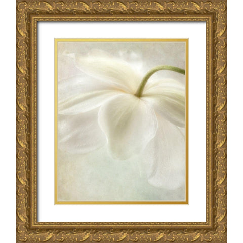 Spring Bonnet II Gold Ornate Wood Framed Art Print with Double Matting by Poinski, Dianne