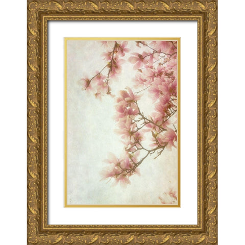 Pinker I Gold Ornate Wood Framed Art Print with Double Matting by Poinski, Dianne