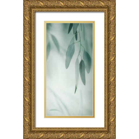 Depth Variation 1 Gold Ornate Wood Framed Art Print with Double Matting by Poinski, Dianne