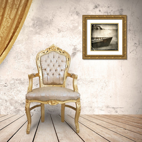 Rustic Seafarer 1 Gold Ornate Wood Framed Art Print with Double Matting by Poinski, Dianne
