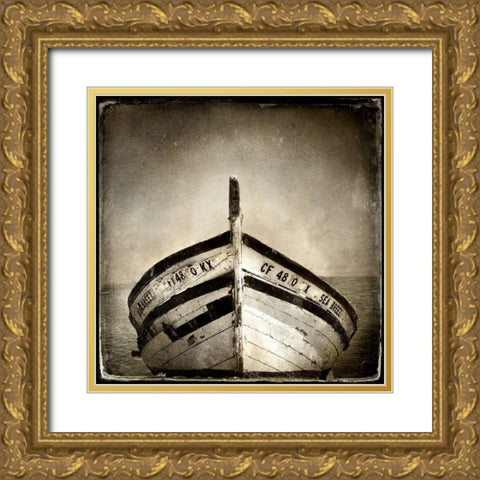 Rustic Seafarer 3 Gold Ornate Wood Framed Art Print with Double Matting by Poinski, Dianne