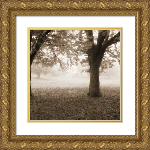 Eventide Park No Table Gold Ornate Wood Framed Art Print with Double Matting by Poinski, Dianne