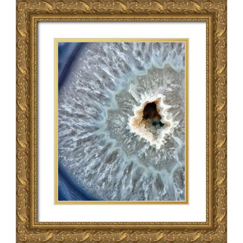 Earthy Minerals 2 Gold Ornate Wood Framed Art Print with Double Matting by De Carvalho, Sandro