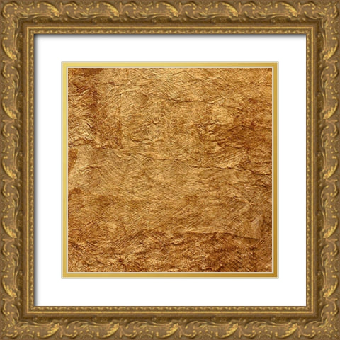 Woven Stone Gold Ornate Wood Framed Art Print with Double Matting by De Carvalho, Sandro