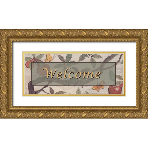 . Gold Ornate Wood Framed Art Print with Double Matting by Haynes, Smith