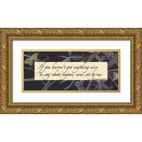 . Gold Ornate Wood Framed Art Print with Double Matting by Haynes, Smith