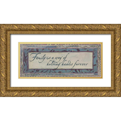 . Gold Ornate Wood Framed Art Print with Double Matting by Haynes, Smith