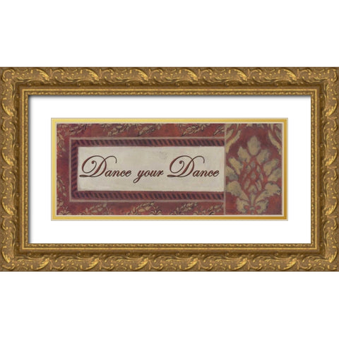 . Gold Ornate Wood Framed Art Print with Double Matting by Haynes, Smith
