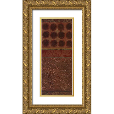 . Gold Ornate Wood Framed Art Print with Double Matting by Haynes, Smith