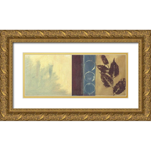 . Gold Ornate Wood Framed Art Print with Double Matting by Haynes, Smith