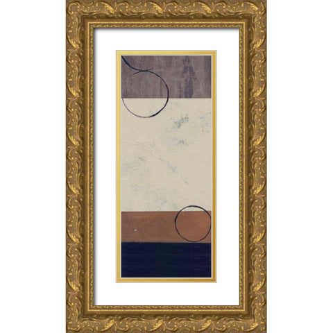 . Gold Ornate Wood Framed Art Print with Double Matting by Haynes, Smith