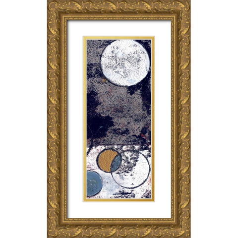 . Gold Ornate Wood Framed Art Print with Double Matting by Haynes, Smith