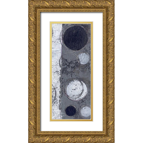 . Gold Ornate Wood Framed Art Print with Double Matting by Haynes, Smith