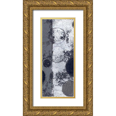 . Gold Ornate Wood Framed Art Print with Double Matting by Haynes, Smith