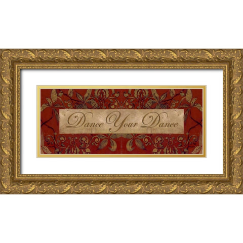 . Gold Ornate Wood Framed Art Print with Double Matting by Haynes, Smith
