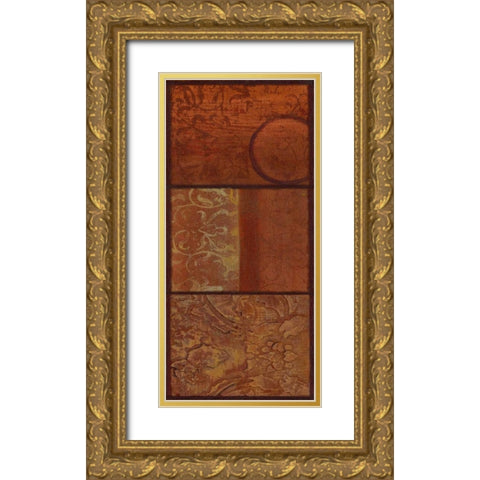 . Gold Ornate Wood Framed Art Print with Double Matting by Haynes, Smith