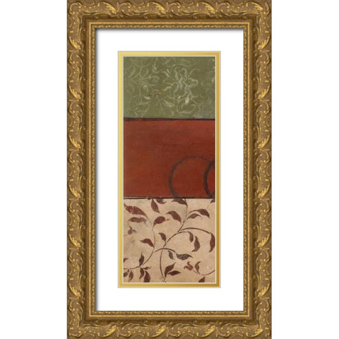 . Gold Ornate Wood Framed Art Print with Double Matting by Haynes, Smith