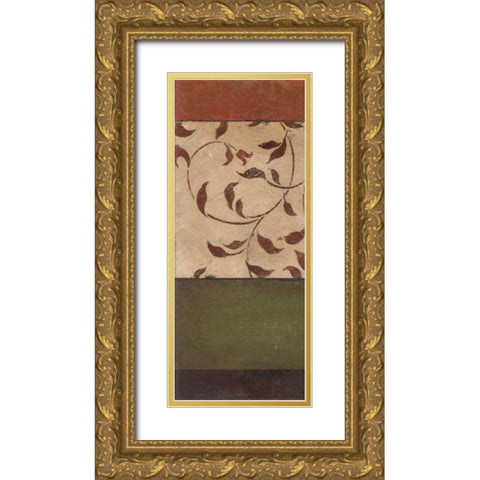 . Gold Ornate Wood Framed Art Print with Double Matting by Haynes, Smith