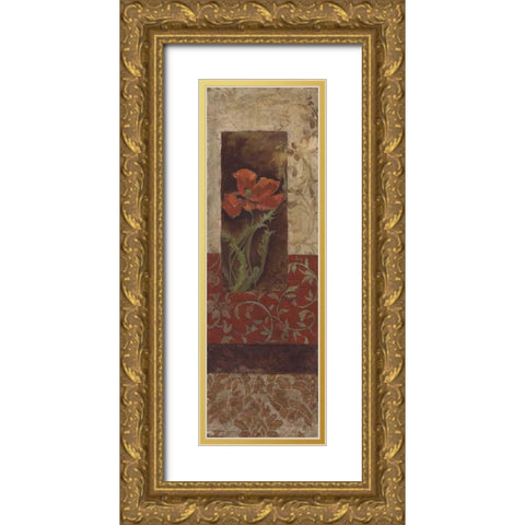 . Gold Ornate Wood Framed Art Print with Double Matting by Haynes, Smith