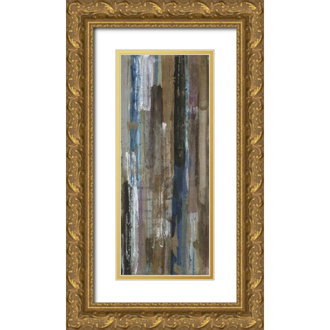 Vertere Gold Ornate Wood Framed Art Print with Double Matting by Haynes, Smith