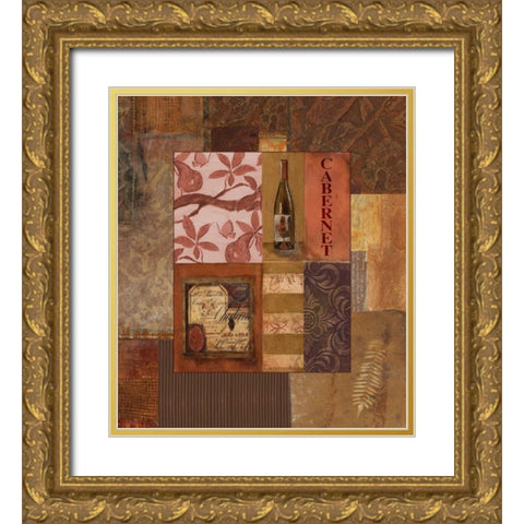 . Gold Ornate Wood Framed Art Print with Double Matting by Haynes, Smith