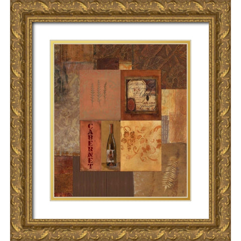 . Gold Ornate Wood Framed Art Print with Double Matting by Haynes, Smith