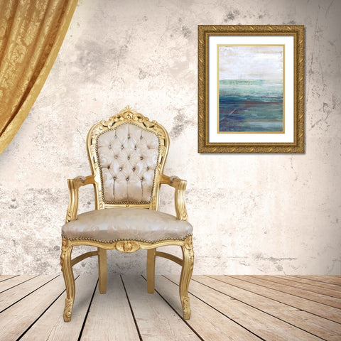 More Horizons Gold Ornate Wood Framed Art Print with Double Matting by Haynes, Smith