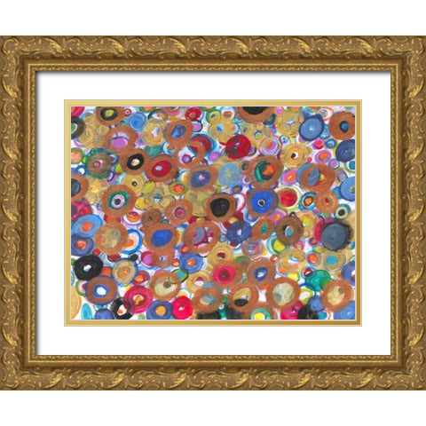 SOHO Apartment 2 Gold Ornate Wood Framed Art Print with Double Matting by Haynes, Smith