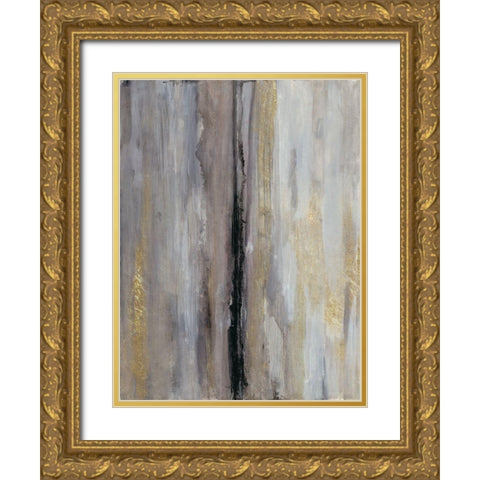 Narrow Hall Gold Ornate Wood Framed Art Print with Double Matting by Haynes, Smith