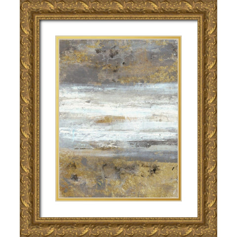 Fastlane Gold Ornate Wood Framed Art Print with Double Matting by Haynes, Smith