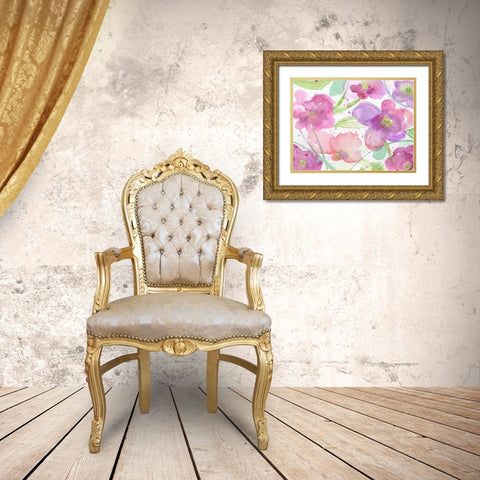 Beautiful Bunch Gold Ornate Wood Framed Art Print with Double Matting by Haynes, Smith