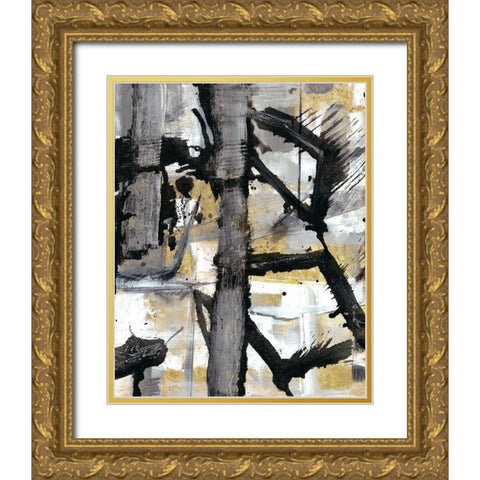 Golden Remembrance Gold Ornate Wood Framed Art Print with Double Matting by Haynes, Smith