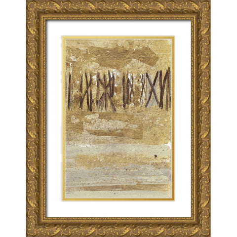 Special Forest 2 Gold Ornate Wood Framed Art Print with Double Matting by Haynes, Smith