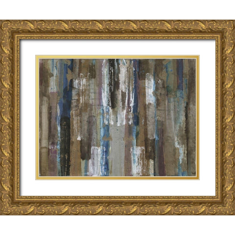 Inpes Vertere Gold Ornate Wood Framed Art Print with Double Matting by Haynes, Smith