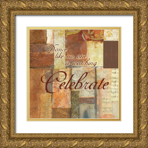 . Gold Ornate Wood Framed Art Print with Double Matting by Haynes, Smith