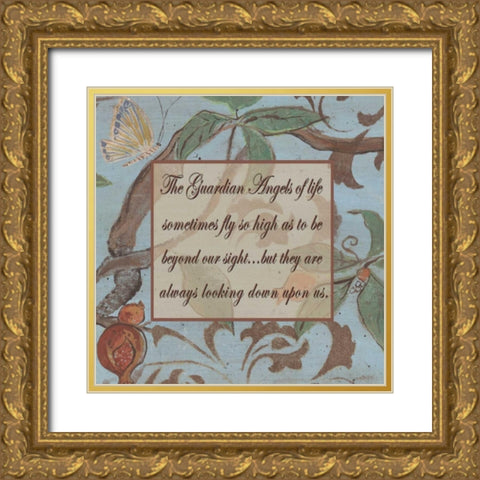 . Gold Ornate Wood Framed Art Print with Double Matting by Haynes, Smith