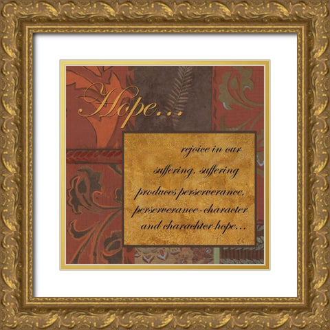 . Gold Ornate Wood Framed Art Print with Double Matting by Haynes, Smith