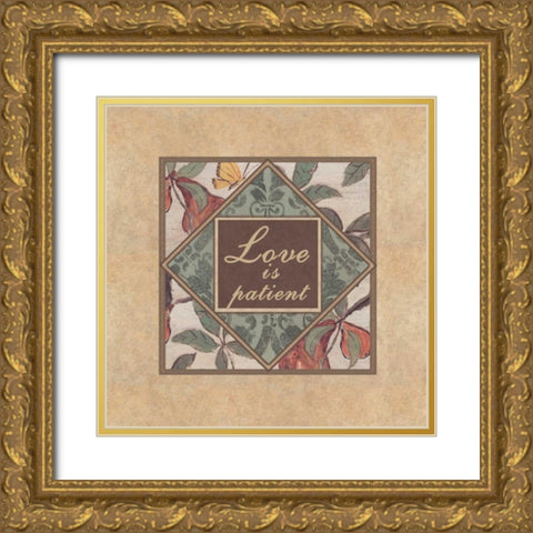 . Gold Ornate Wood Framed Art Print with Double Matting by Haynes, Smith