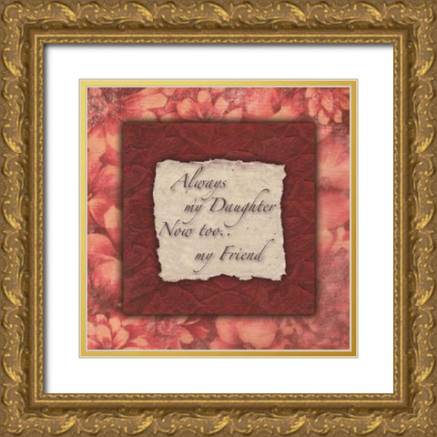 . Gold Ornate Wood Framed Art Print with Double Matting by Haynes, Smith