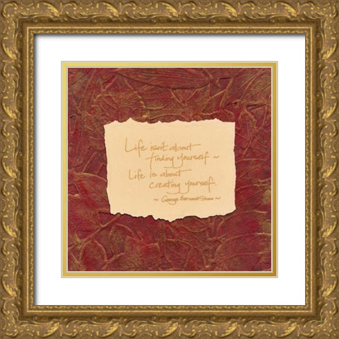 . Gold Ornate Wood Framed Art Print with Double Matting by Haynes, Smith