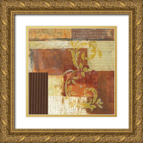 . Gold Ornate Wood Framed Art Print with Double Matting by Haynes, Smith