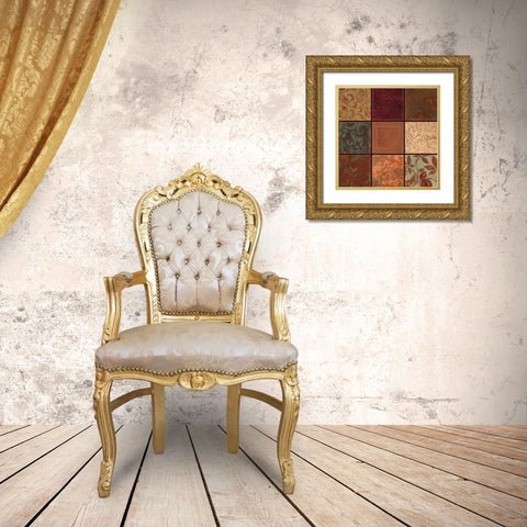 . Gold Ornate Wood Framed Art Print with Double Matting by Haynes, Smith
