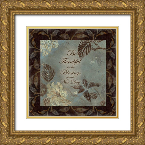 . Gold Ornate Wood Framed Art Print with Double Matting by Haynes, Smith