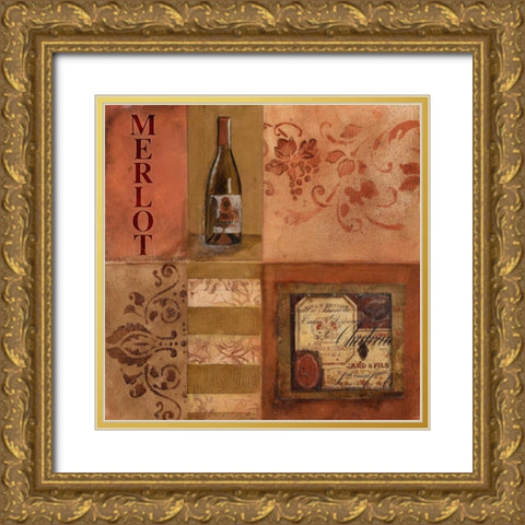 . Gold Ornate Wood Framed Art Print with Double Matting by Haynes, Smith