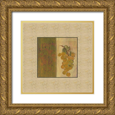 . Gold Ornate Wood Framed Art Print with Double Matting by Haynes, Smith