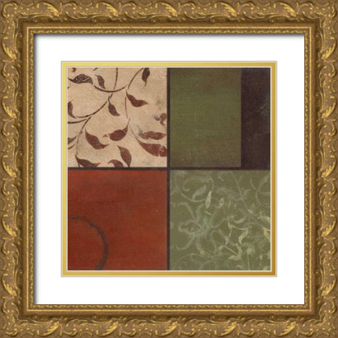. Gold Ornate Wood Framed Art Print with Double Matting by Haynes, Smith